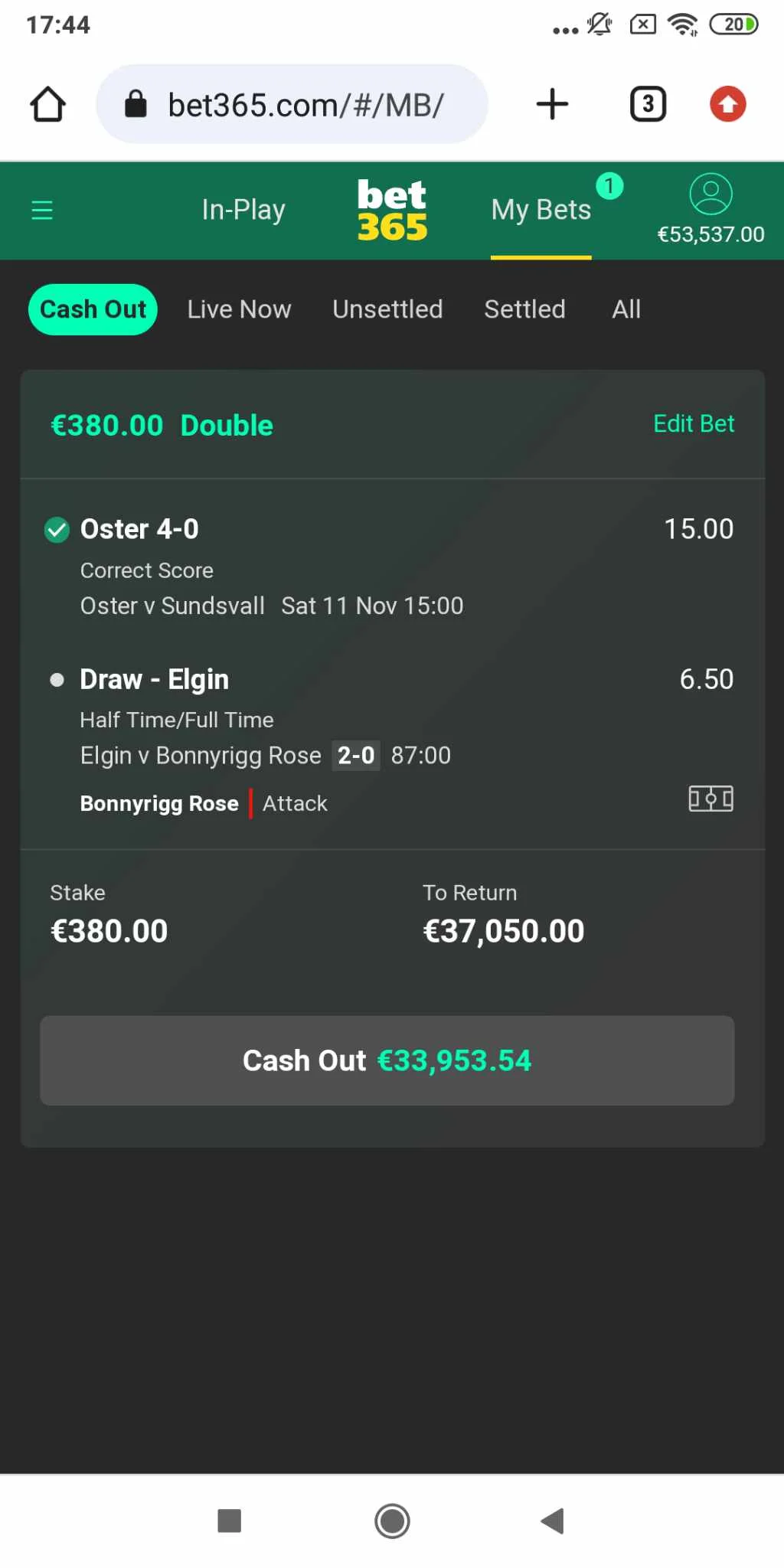 real source fixed matches