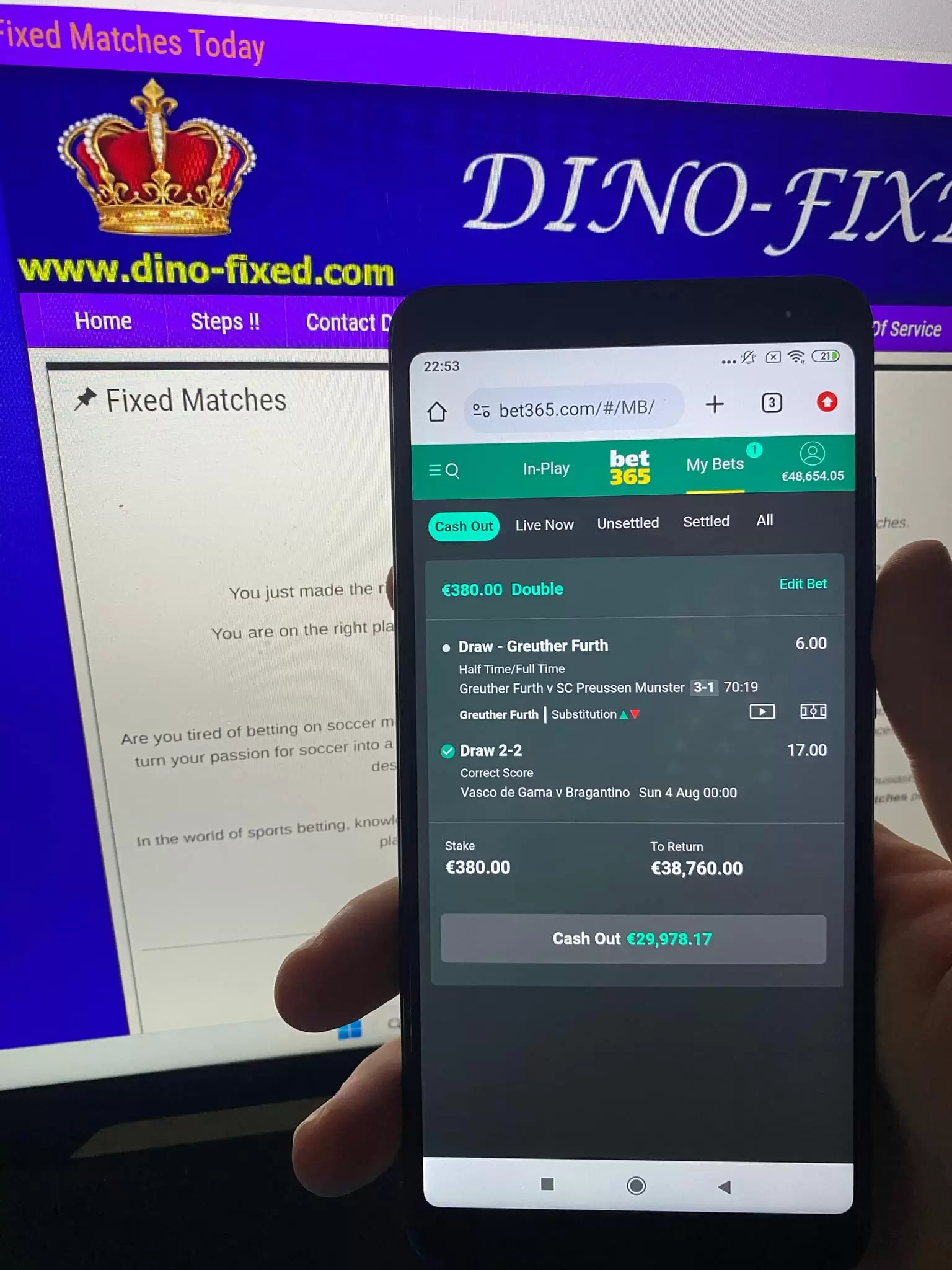 safe fixed matches games