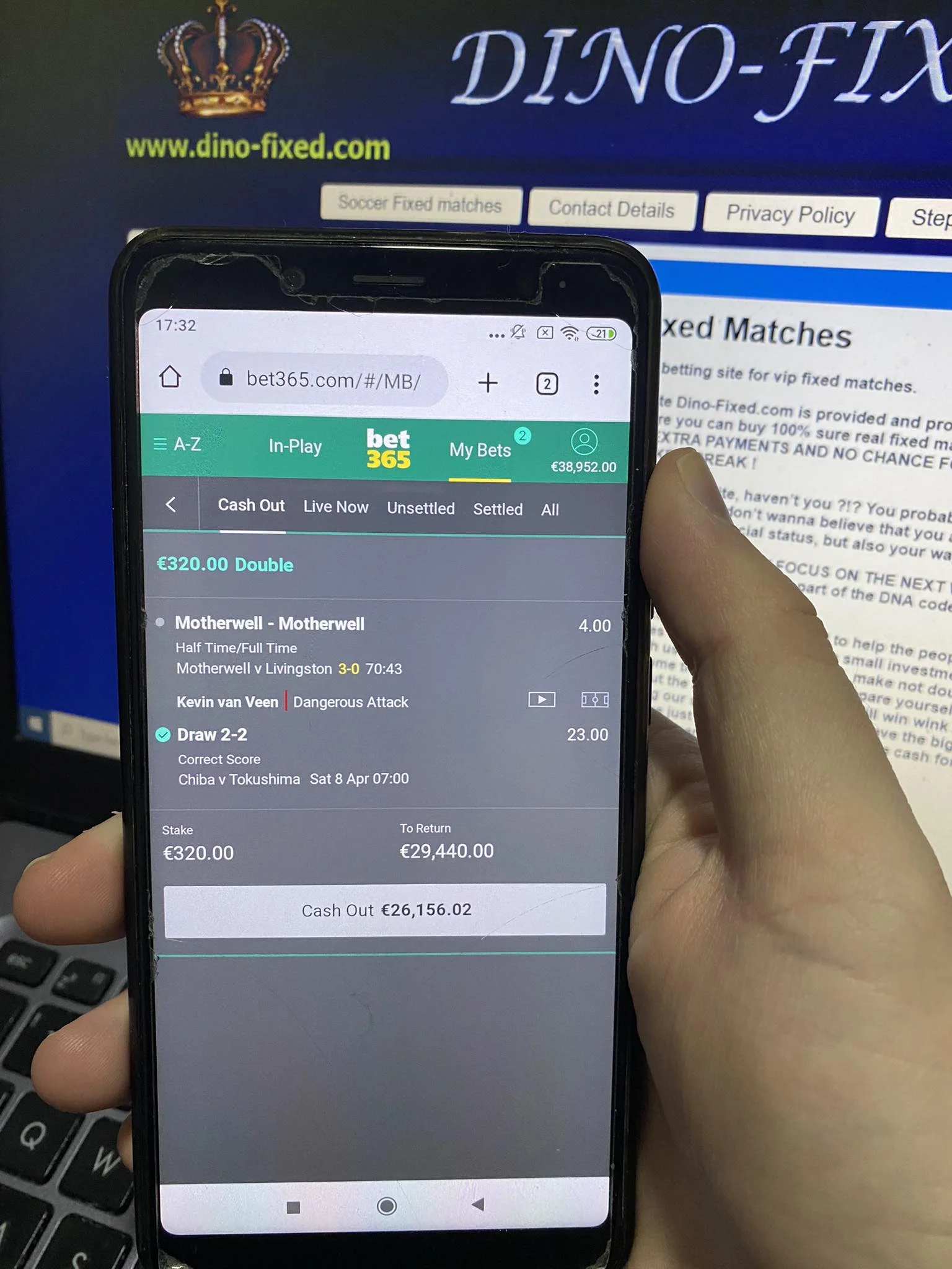 genuine fixed matches