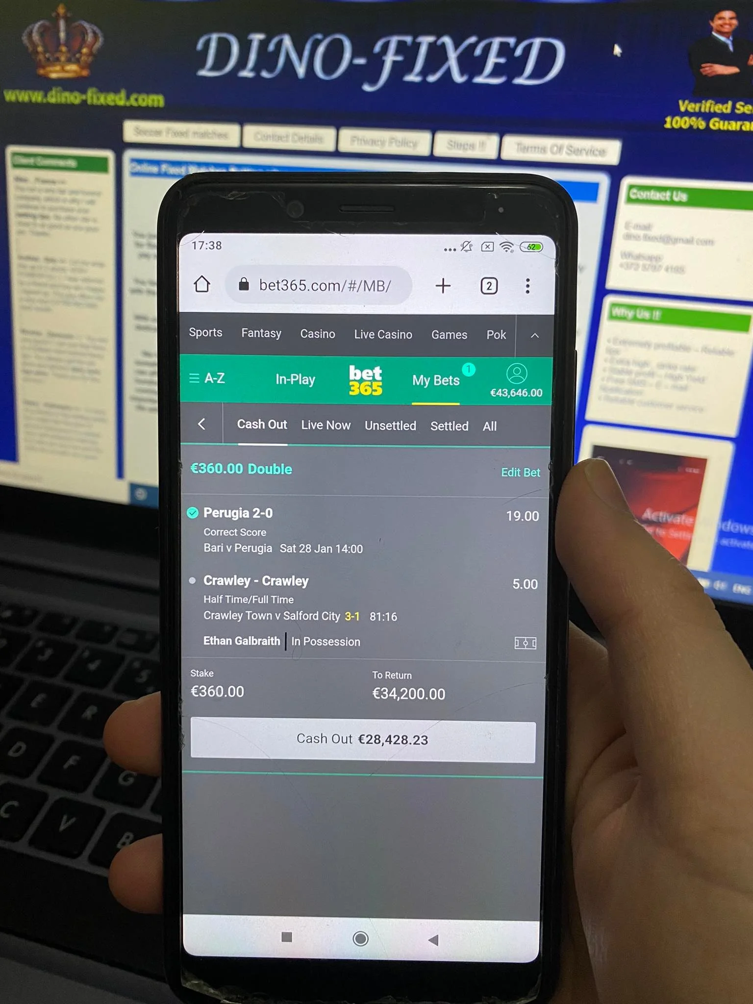 real source fixed matches