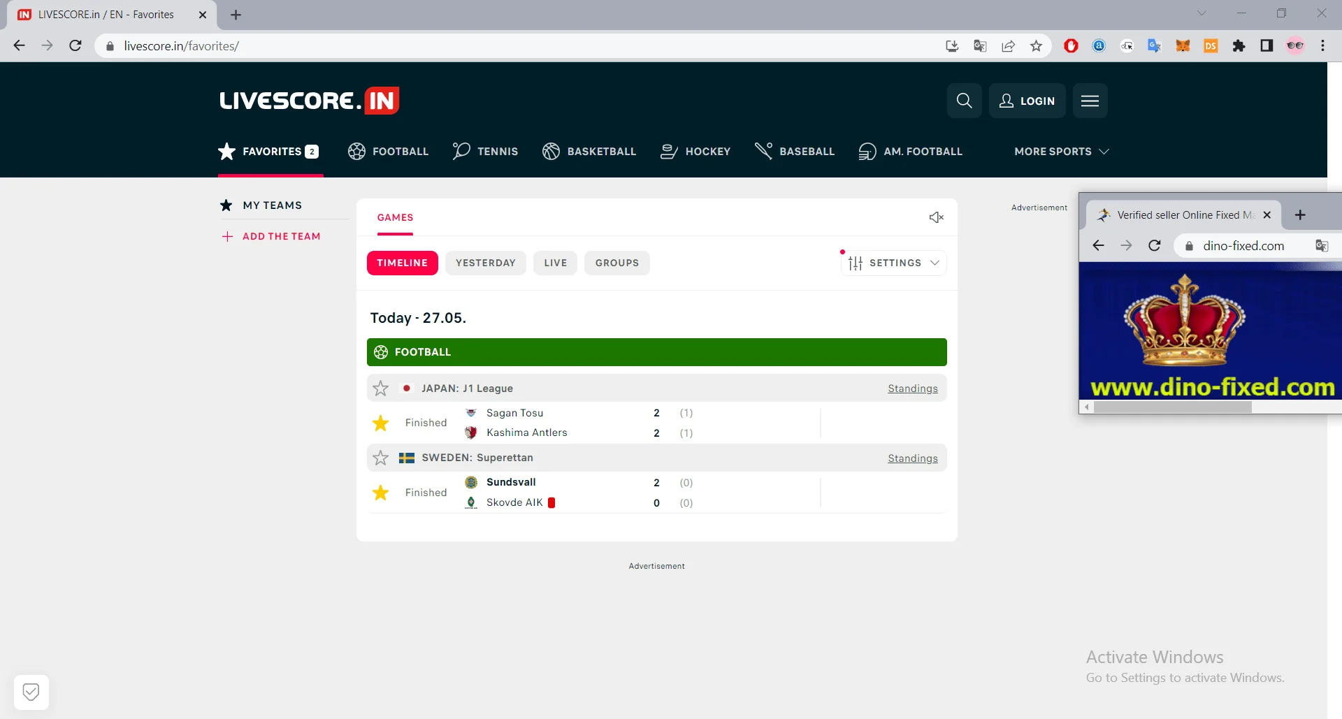 soccer fixed matches tips