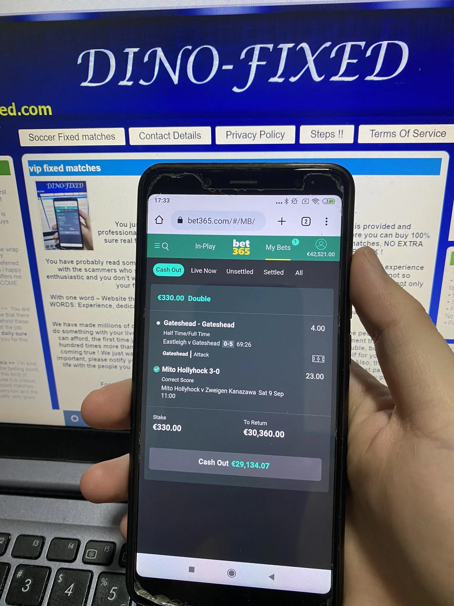 genuine fixed matches