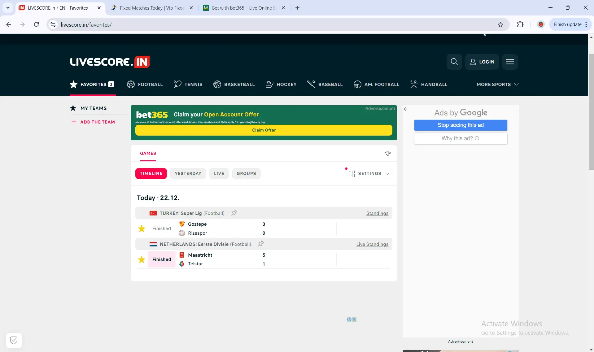 fixed games fixed match best fixed matches