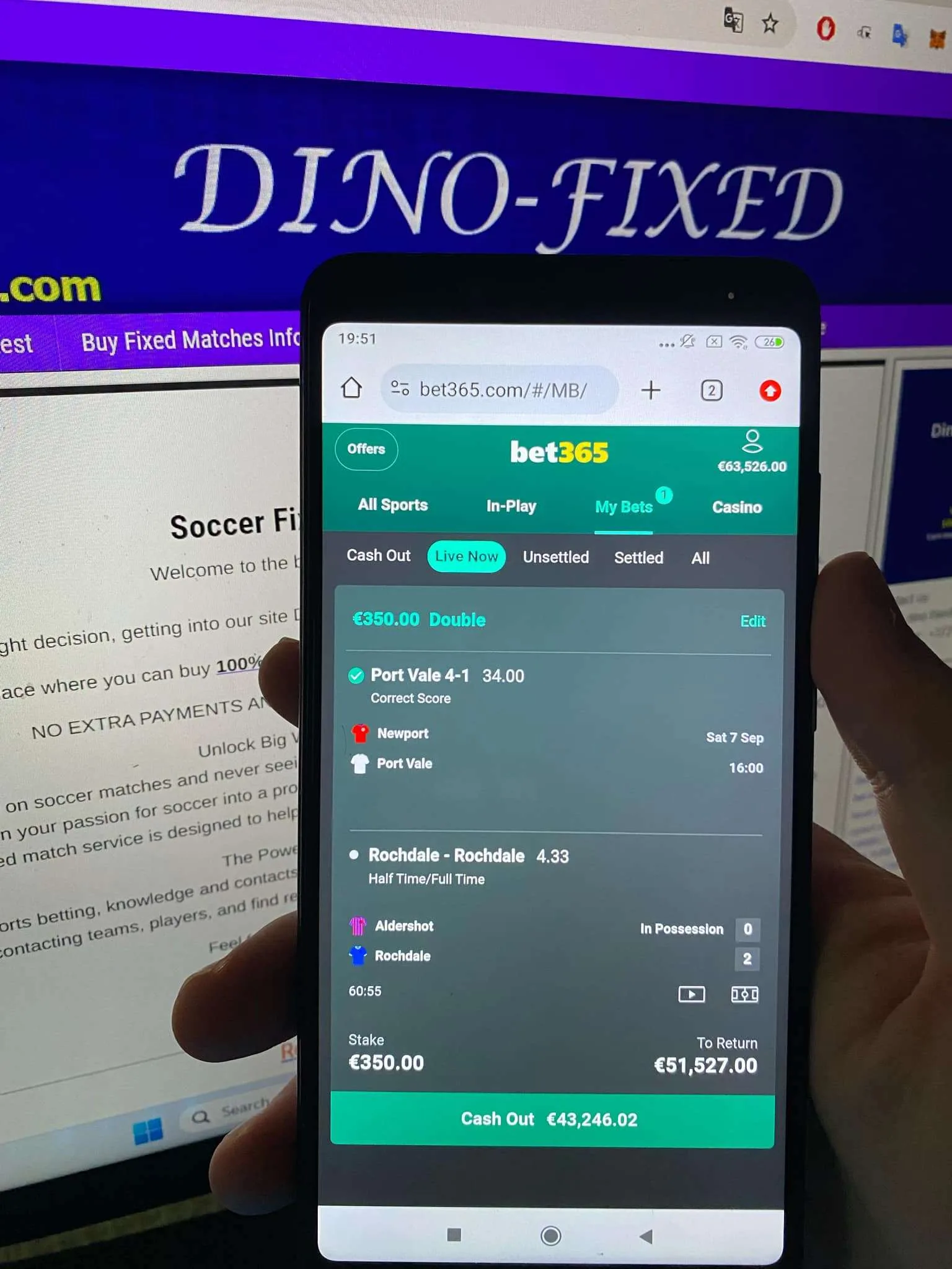 Fixed matches today free