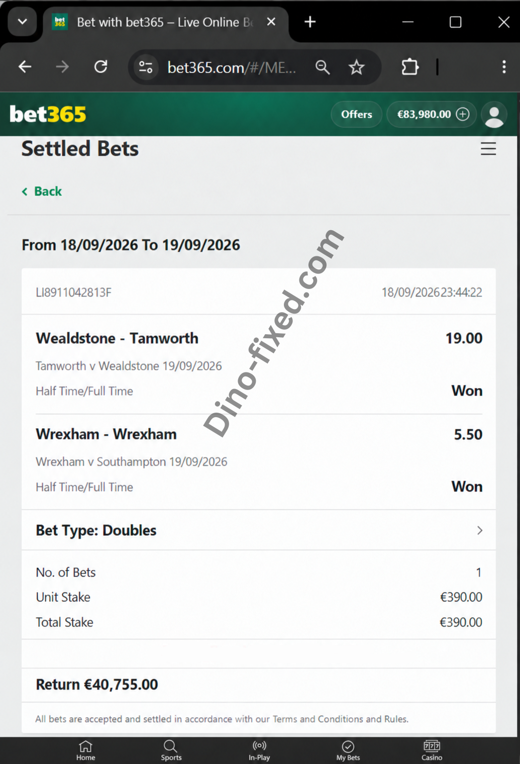 19.09.2029 free fixed matches